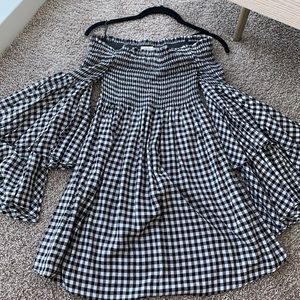 Off the shoulder dress